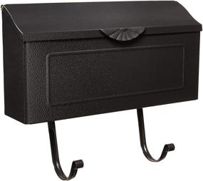 img 4 attached to Enhance Your Home with the Gibraltar Mailboxes MB676ABK Amboy Decorative Mailbox in Small Black