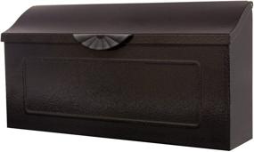 img 2 attached to Enhance Your Home with the Gibraltar Mailboxes MB676ABK Amboy Decorative Mailbox in Small Black