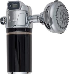 img 4 attached to Life Ionizer’s Double Filtration Shower Filter with Activated Carbon 🚿 Fiber - Removes 99% of Chlorine, Toxins, Contaminants (Includes Shower Head)