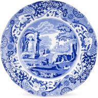 spode blue italian luncheon plate: classic elegance for stylish dining logo