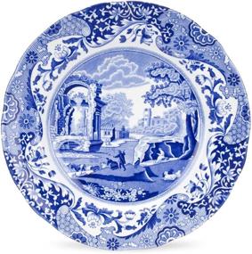 img 2 attached to Spode Blue Italian Luncheon Plate: Classic Elegance for Stylish Dining