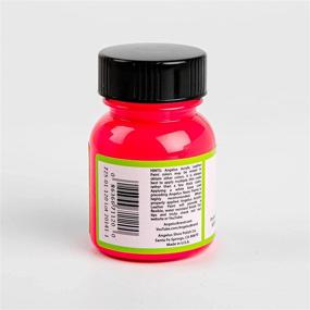 img 1 attached to 🎨 Vibrant 1 oz Neon Rio Red Angelus Leather Paint: Long-lasting and High-quality Leather Coloring Solution