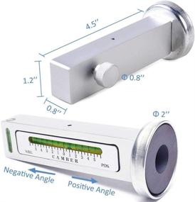 img 2 attached to Точный и удобный: универсальный магнитный инструмент для сход-развала Easytoo для автомобиля/грузовика с рычагами рычажных наклонов/усов.