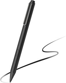 img 4 attached to 🖊️ Uogic Pen for Microsoft Surface: Palm Rejection, 1024 Levels Pressure, Flex & Soft HB Nib - Ideal for Surface Pro/Go/Laptop/Book/Studio - Includes 2 Spare Nibs & AAAA Battery