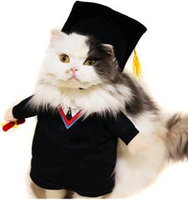 img 4 attached to 🎓 Алфи Пет - Кейд, Костюм выпускника на Хэллоуин: Идеально подходит для вечеринок и особых мероприятий.