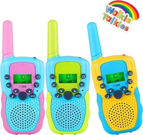 img 4 attached to 📞 Ginmic Walkie Talkie For Kids: Ultimate Kids' Electronics for Communication