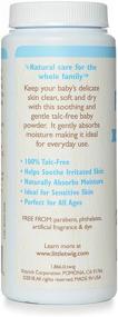 img 3 attached to 👶 Little Twig Unscented Baby Powder Review: All Natural, 4.5 fl oz Satisfaction Guaranteed
