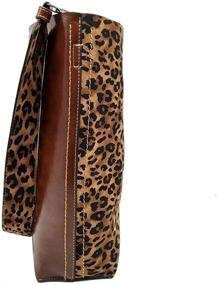 img 1 attached to 👜 Stylish Segater Leopard Reversible Oversized Shoulder Women's Handbags & Wallets: Perfect Shoulder Bags with Versatile Functionality