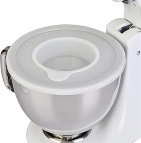 img 1 attached to 🔒 Protective Bowl Covers for KitchenAid 4.5-5 Quart Tilt-Head Stand Mixers - 2 Pack Lid Set