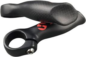 img 2 attached to 🚵 Lightweight Black Carbon Fiber Bike Bar Ends, Set of 2, 120g - Ideal for Mountain Bicycles