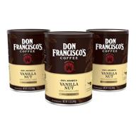 don franciscos vanilla ground coffee logo