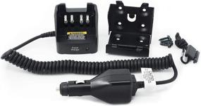 img 3 attached to 🔌 Amasu RLN6433A Vehicle Travel Charger for Motorola XPR7380 XPR7350 XPR7550 Two Way Radio