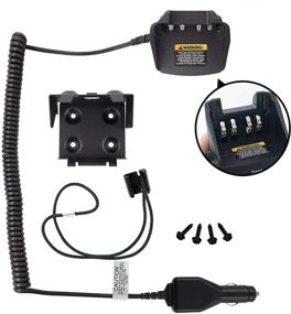 img 4 attached to 🔌 Amasu RLN6433A Vehicle Travel Charger for Motorola XPR7380 XPR7350 XPR7550 Two Way Radio