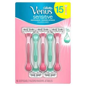 img 1 attached to 🪒 15-Count Gillette Venus Sensitive Disposable Razors