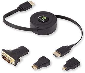 img 3 attached to 🔌 ReTrak ETCABLEHDMI-Ретрактабельный HDMI-кабель с советами по адаптерам - Производитель приостановил производство