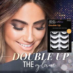 img 3 attached to 💁 Ardell False Eyelashes 4 Pack Double Up 204 - Get 4 Pairs of Glamorous Lashes in 1 Convenient Pack!