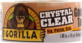 img 4 attached to 🦍 Unleash the Power of Gorilla Crystal Clear Duct Tape for Ultimate Bonding