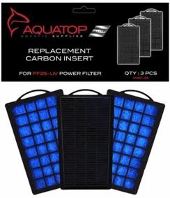 img 3 attached to Aquatop Aquarium Carbon Cartridge PF25 UV