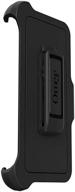 📱 otterbox defender series belt clip holster for iphone xs max - non-retail packaging - black (no case included) logo