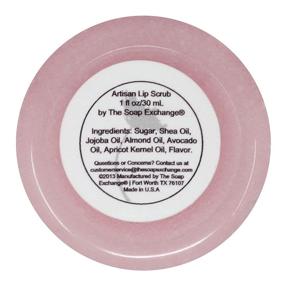 img 1 attached to 💋 Пилинг для губ от The Soap Exchange – аромат мяты: Забота о губах объемом 1.5 унций – пилинг, увлажнение и защита. Сделано в США.