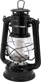 img 3 attached to 🏮 YAKii Vintage 12-LED Metal Oil Lamp: Hurricane Lantern, Battery-Powered Decorations