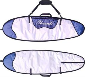 img 4 attached to 🏄 Chuanke Paddle Board Carrying Bag for Outdoor Surfboard Storage - Longboard Bag 5'0", 5'10", 7'2", 8'0", 8'5", 9'0", 9'10