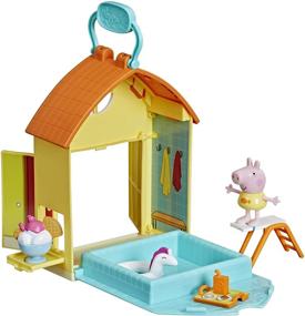 img 4 attached to 🏊 Незабываемое веселье с бассейном для плавания Hasbro PEP PEPPAS: Погрузитесь в радость!