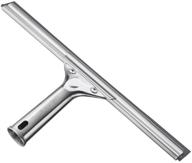 high-performance stainless steel squeegee, 12-inch, by unger professional logo