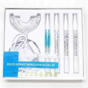 img 4 attached to 🦷 Advanced Teeth Whitening Kit with LED Light, Includes Teeth Whitening Pen (3pcs), 35% Carbamide Peroxide Gel, Desensitizing Pen, and 2 Weeks of Whitening