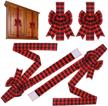 christmas cabinet festive ribbons supplies logo