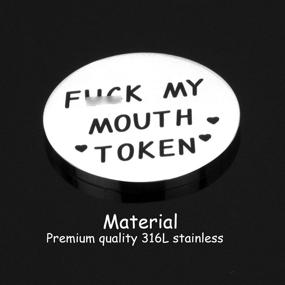 img 3 attached to 🔥 Набор для удовольствия Hutimy Pleasure Accessories Naughty Tokens: Забавные маленькие подарки на День Святого Валентина для парня или мужа, развлечения для пары