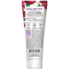 img 1 attached to 🤲 eos Shea Better Hand Cream - Pomegranate Raspberry | Natural Shea Butter Lotion for 24 Hour Hydration | 2.5 oz