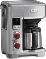 ☕ wolf gourmet programmable coffee maker with grounds scale and thermal carafe logo