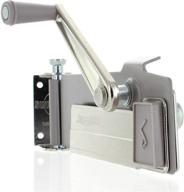 🔧 convenient swing-a-way wall mount can opener with magnetic feature – large size, stylish gray finish logo