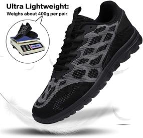 img 1 attached to UUBARIS Men's Running and Walking Comfort Sneakers for Athletic Performance