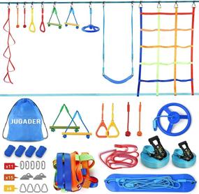 img 4 attached to 🧗 Slackline Accessories for Obstacle Course Climbing