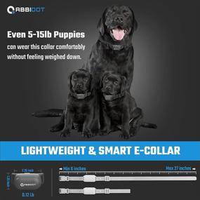 img 2 attached to 🐕 ABBIDOT Shock Collar for Dogs - Small to Large Size Dog Training Collar (10-120 lbs) - 3000ft Range, Fast Charging, Fully Waterproof Remote Dog Shock Collars for Training Small, Medium, and Large Dogs