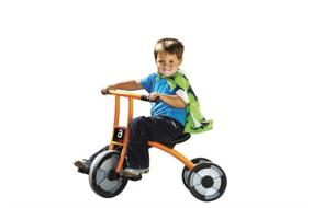 img 1 attached to 🚲 Childcraft Tricycle 12-inch Seat Height in Vibrant Orange - High-Quality and Fun for Kids!