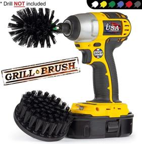 img 1 attached to 🔥 Ultimate BBQ Grill Brush: Essential Grill Accessories for Electric Smokers, Grills, and More!