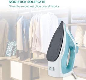 img 1 attached to 🔥 Efficient MARTISAN SG-6007 Steam Iron: Non-Stick Soleplate, Variable Temperature & Steam Control, Anti-Drip, Rapid Heating - Light Green