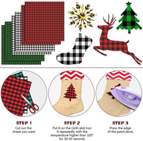 img 2 attached to Christmas Transfer Assorted Adhesive Clothing