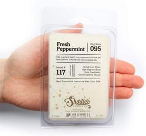 img 1 attached to 🕯️ Shortie's Candle Company Fresh Peppermint Wax Melts Multi Pack - Formula 117-2 | Highly Scented Bars | Made with Natural Oils | Christmas & Holiday Air Freshener Cubes Collection | SEO-Optimized Product Title