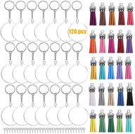 acrylic keychain ornaments tassels crafting logo