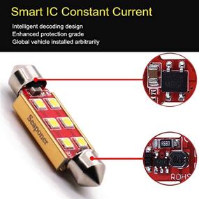 img 3 attached to 🚗 TOTMOX 2X Car Bulb: 12V Refrigerator LED Replacement Suitable for Trailer Camper RV