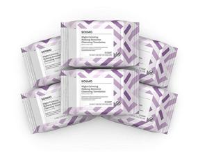 img 4 attached to 🌙 Solimo Make Up Remover Wipes, Night Calming, 25ct (Pack of 6): Gentle and Convenient Makeup Removal Solution