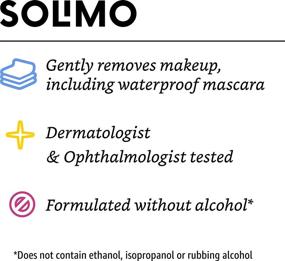 img 3 attached to 🌙 Solimo Make Up Remover Wipes, Night Calming, 25ct (Pack of 6): Gentle and Convenient Makeup Removal Solution