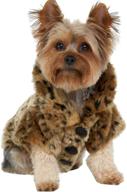 🐾 wishland pet clothes: stylish leopard print hoodies for large dogs in winter логотип