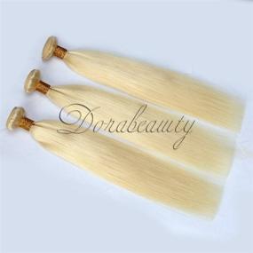 img 2 attached to Dorabeauty Bundles Frontal Hairline Straight