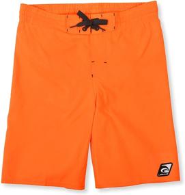 img 4 attached to Laguna Boys' UPF 50+ Drawstring Boardshorts Swim Trunks: High Security for Water Play