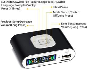 img 2 attached to Facmogu Bluetooth Receiver Digital Playback Car & Vehicle Electronics